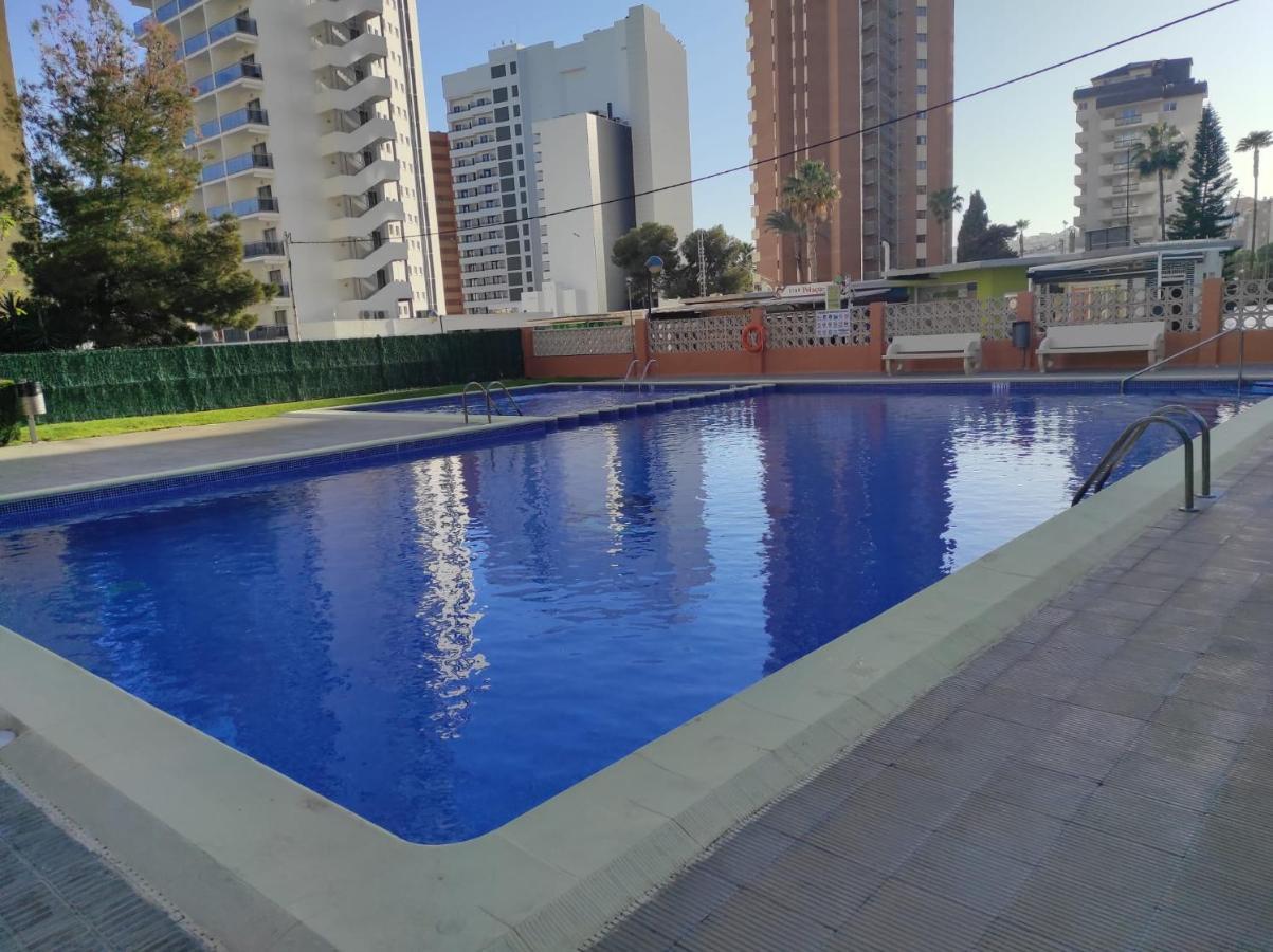 Estudio Reformado Y Centrico Con Piscina Y Wifi Acepta Mascotas Benidorm Exterior foto
