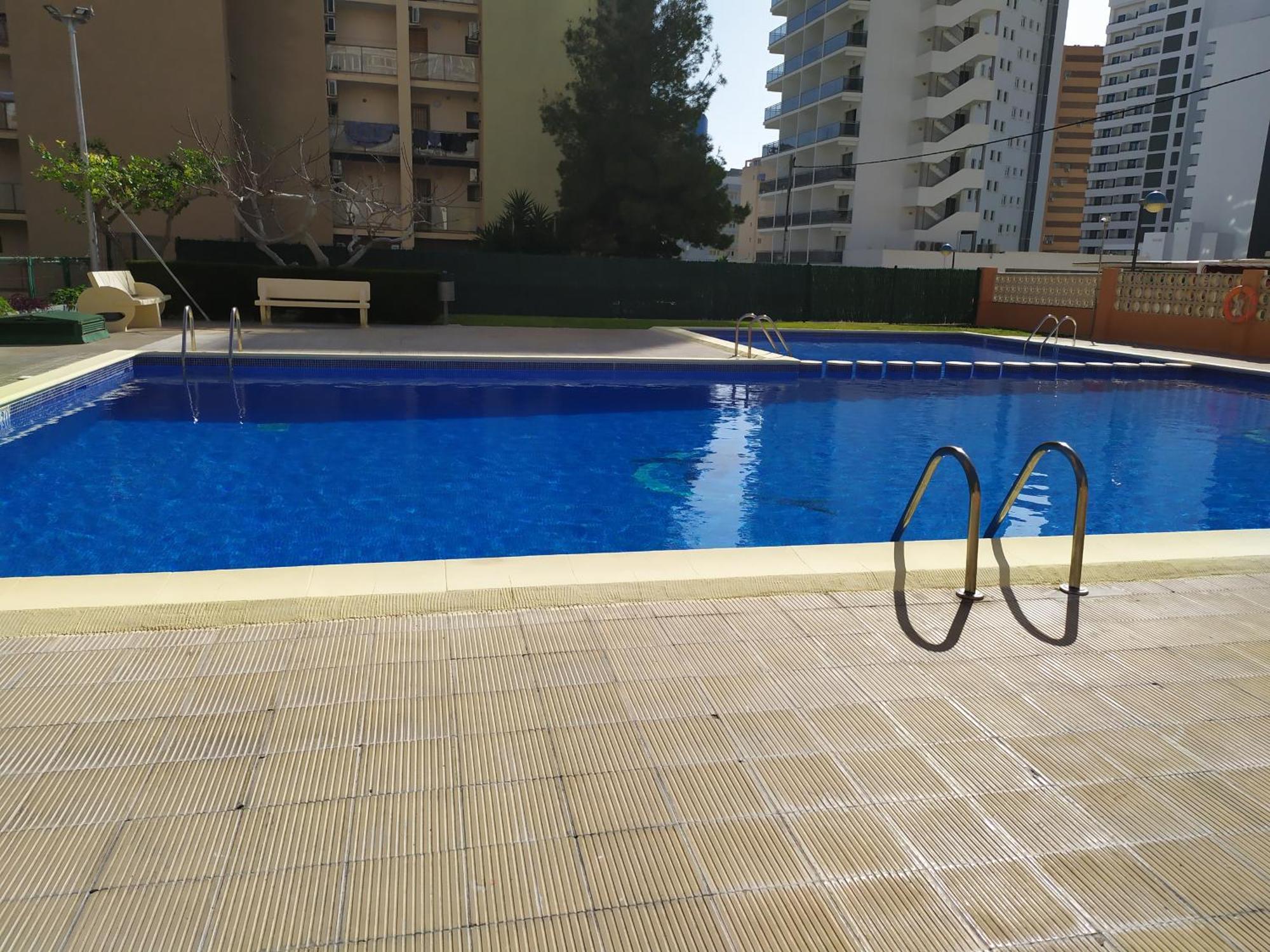 Estudio Reformado Y Centrico Con Piscina Y Wifi Acepta Mascotas Benidorm Exterior foto